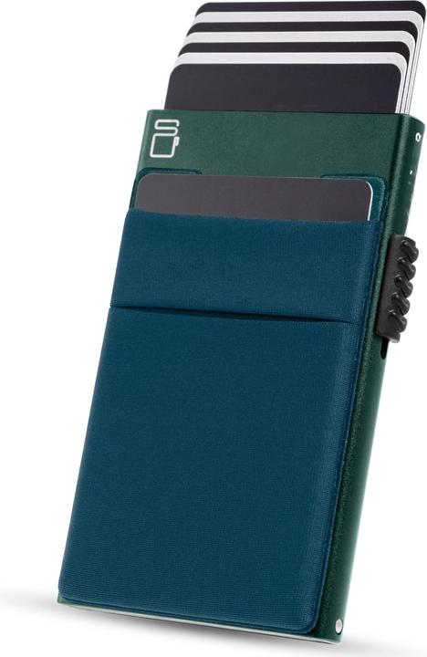 Produktbild Only-Bags.Store Kartenhalter mit Münzfach | Credit Card Holder Slim Wallet | Kartenhalter mit RFID-Geldbörse |