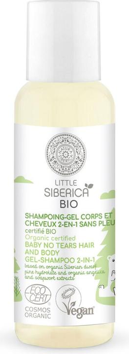 Natura Siberica Gel douche - Shampoing Sans Pleurs Corps et Cheveux certifié BIO 50 ml (50 ml)