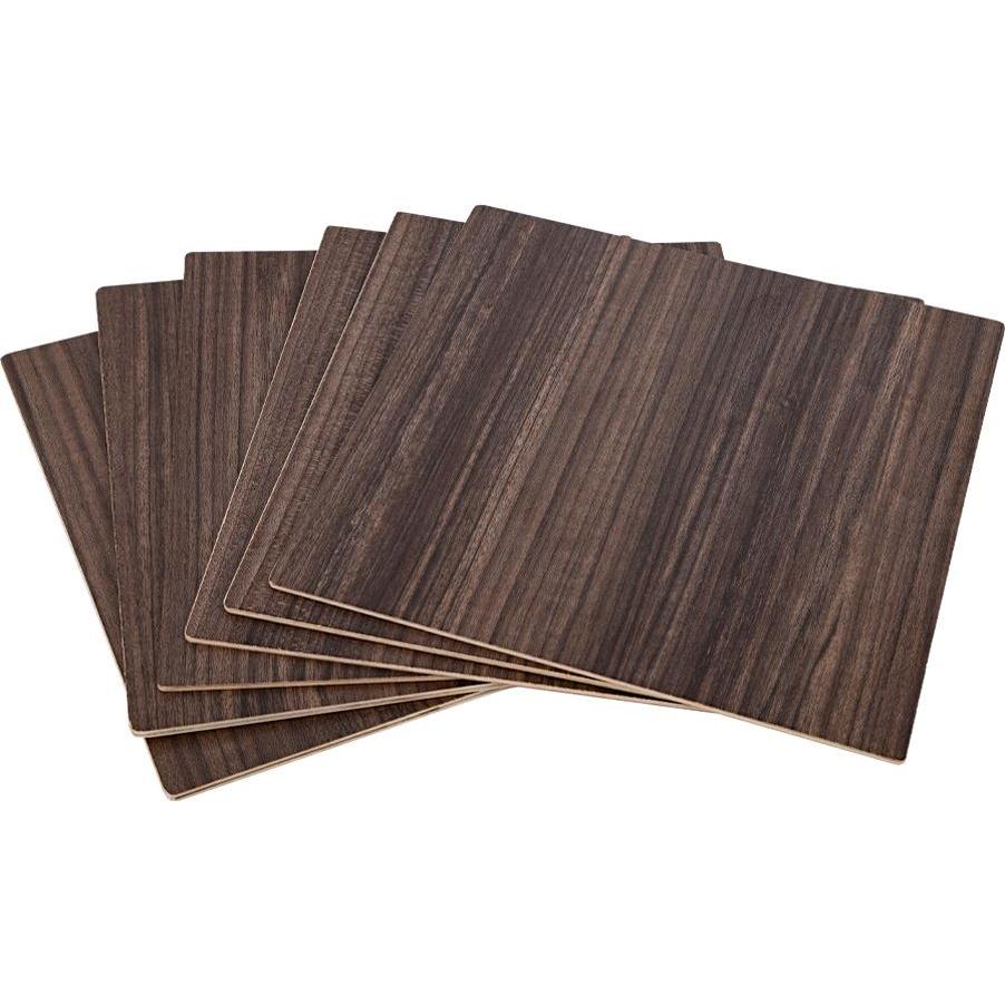 Creality Falcon Series Walnut Plywood Sheets 200 x 200 x 3mm - 10pcs, 3D Drucker Zubehör