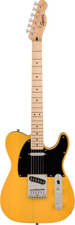 Squier Chitarra elettrica Sonic Telecaster MN Butterscotch Blonde (Chitarra elettrica, Collo: Acero, Corpo: Pioppo, Tastiera: Acero)