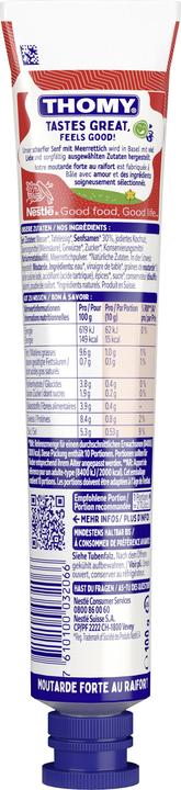 Produktbild THOMY Senf scharf mit Meerrettich (100 g)
