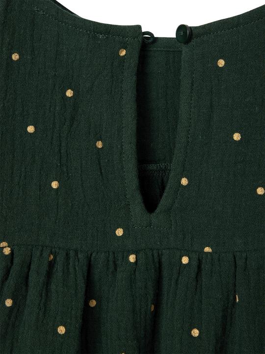 Image du produit Vertbaudet Robe fille à volants en mousseline (140)