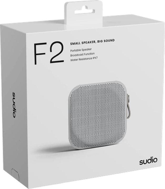 Actual product image Sudio Speaker F2 Wireless 20W MIC IPX7 (15 h, Rechargeable battery operated)