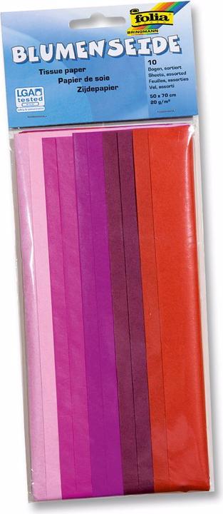 Produktbild Folia Seidenpapier Ton in Ton Mix rot (20 g/m², 10x)