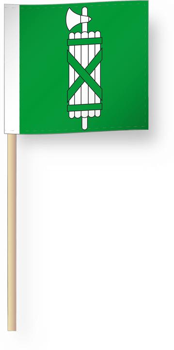 Image du produit Alpenfahnen St. Gallen (30 x 30 cm)