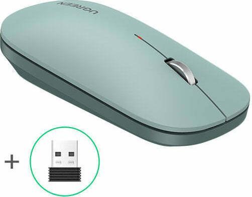 Actual product image Ugreen Wireless Mouse MU001 (Green)