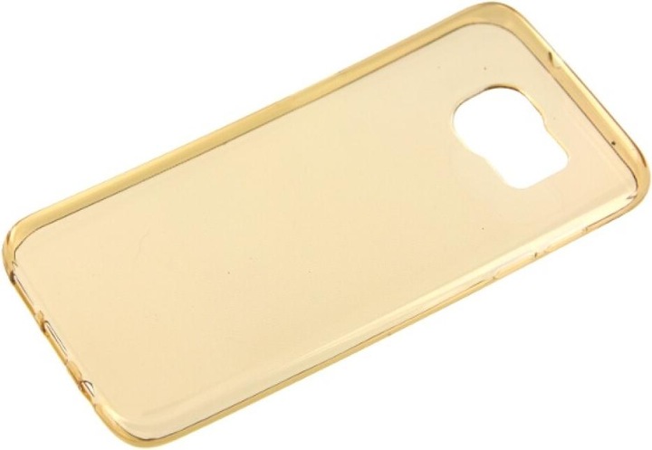 Actual product image OEM TPU Case Glitter Samsung Galaxy S7 Edge gold (Samsung Galaxy S7 Edge)