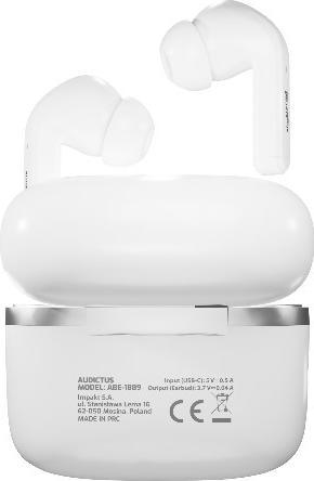 Actual product image Audictus Dopamine ANC TWS białe (ANC, 4 h, Wireless)
