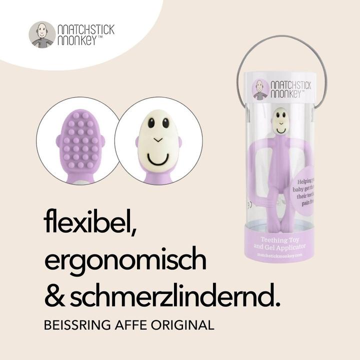Produktbild Matchstick Monkey Beissring / Zahnungshilfe Affe Original