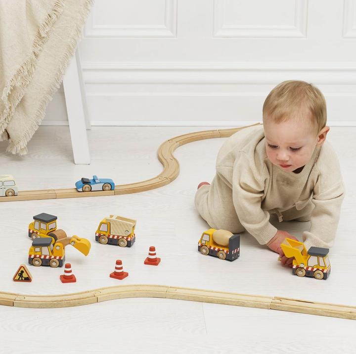 Actual product image Le Toy Van Baufahrzeug Set