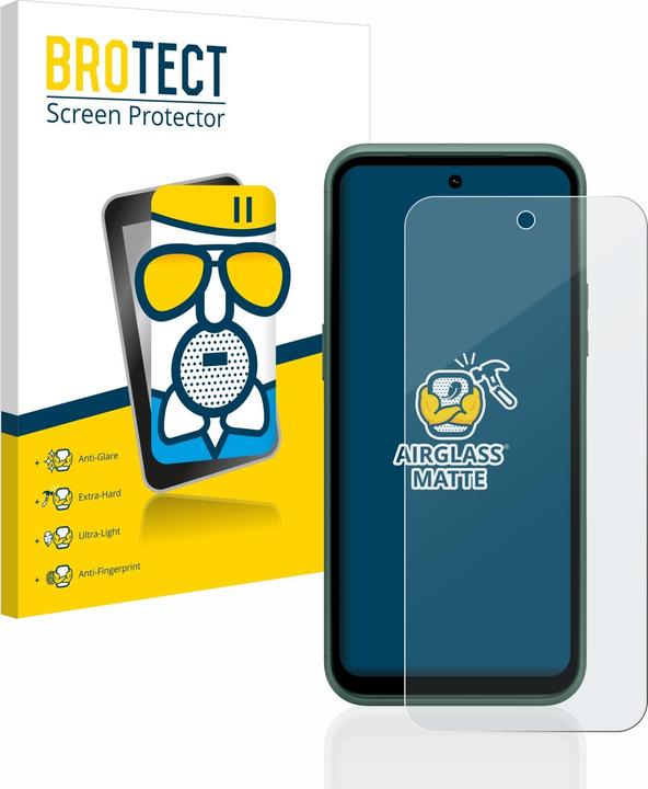 Produktbild BROTECT AirGlass Panzerglasfolie Matt (1 Stk., Nokia XR21)