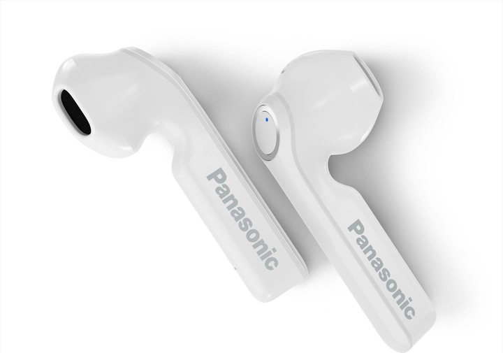 Actual product image Panasonic True wireless earphones RZ-B100WDE-W in-ear, white (No noise cancelling, 4 h, Wireless)