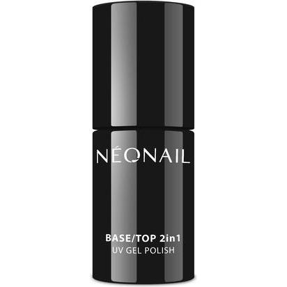 Neonail, Smalto per unghie, Basetop 2in1 Hybrid Base And Top Coat For Nails 72ml (Base Coat)