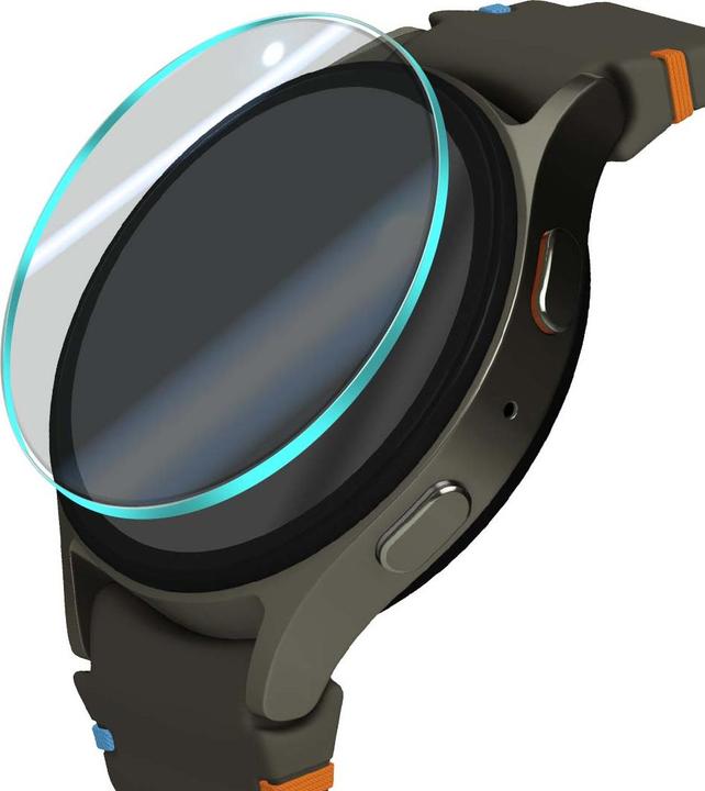 Actual product image Spigen Glas.tR EZ Fit Samsung Galaxy Watch 7 40mm 2-Pack