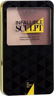 Actual product image L'Oréal Paris Infallible Sculpt Contouring Palette
