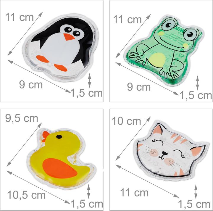 Produktbild Relaxdays Kühlpad (4 x, 340 g)