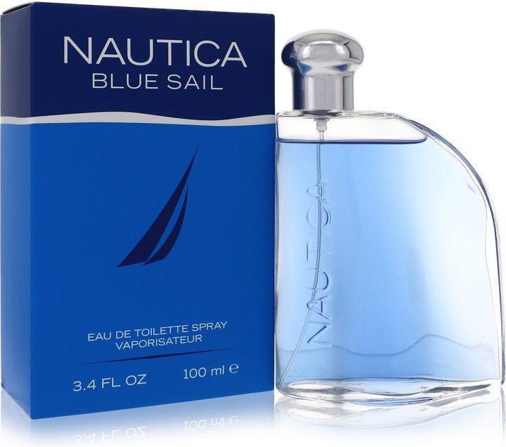 Actual product image Nautica Blue Sail by Eau de Toilette Spray 100 ml (Eau de toilette, 100 ml)