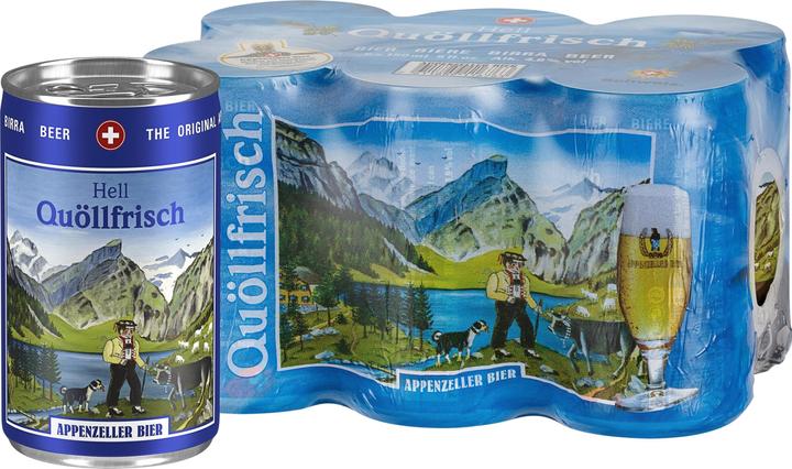 Immagine prodotto Appenzeller Bier Quöllfrisch (6 x 0,15 l)