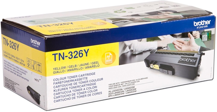Actual product image Brother Tn-326y (Y)