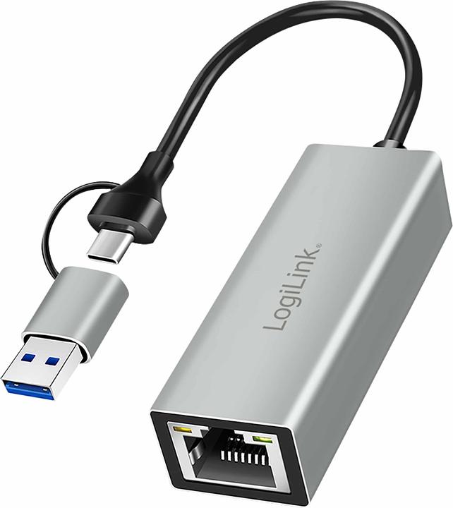 LogiLink UA0238B (USB-C 3.2 Gen 1, RJ45 (1x))