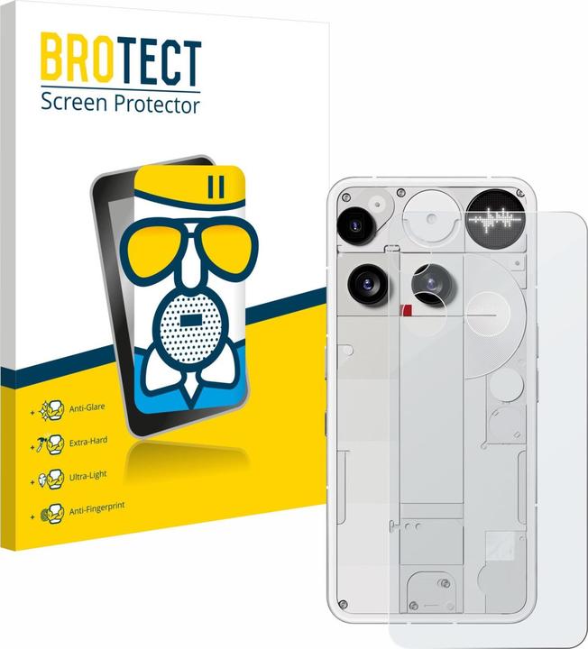 Actual product image BROTECT AirGlass Glass Matte (1 pcs., Nothing Phone (3))