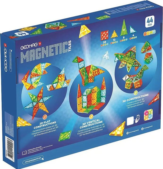 Actual product image Geomag Magnetic Tiles