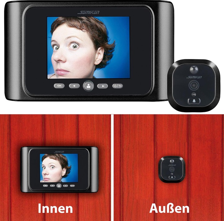 Immagine prodotto Somikon Telecamera per la visione della porta (Digitale)
