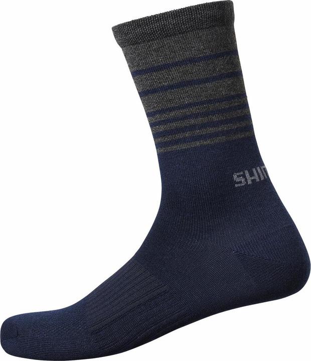 Produktbild Shimano ORIGINAL WOOL TALL SOCKS NAVY (S-M (SHOE SIZE 36-40)) (M/L)