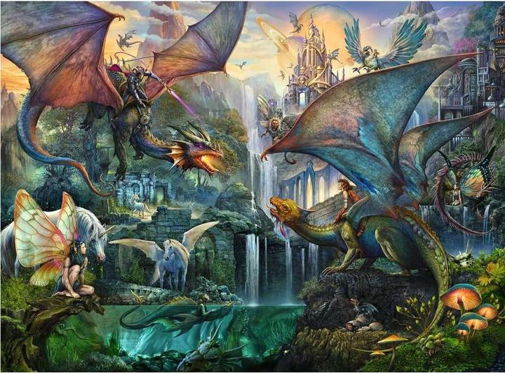 Image du produit Ravensburger RAV16721 - Forêt des dragons magiques, Puzzle 9000 pièces (Edition DE) (9000 pièces)