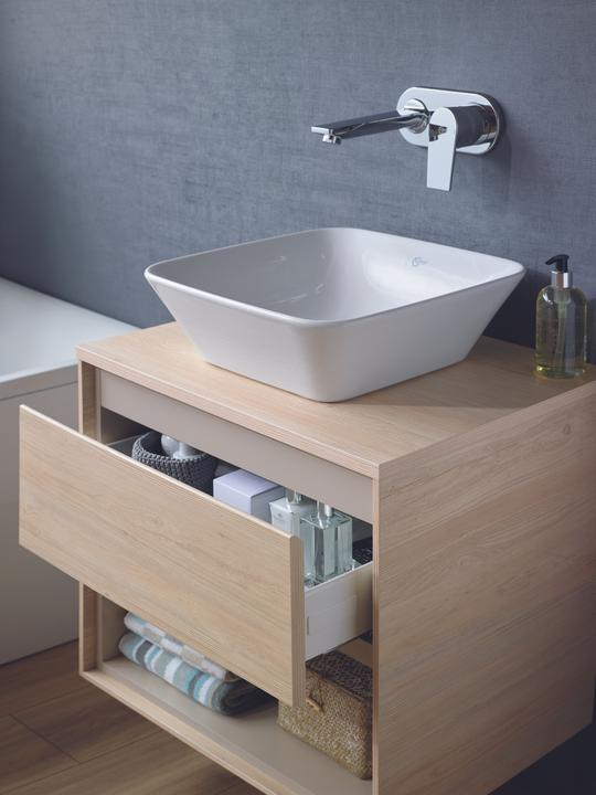 Produktbild Ideal Standard IDS Waschtischunterschrank CONNECT AIR 535mm f Cube Air 60cm Pinie h Dek / b. m (53 x 41 x 40 cm)