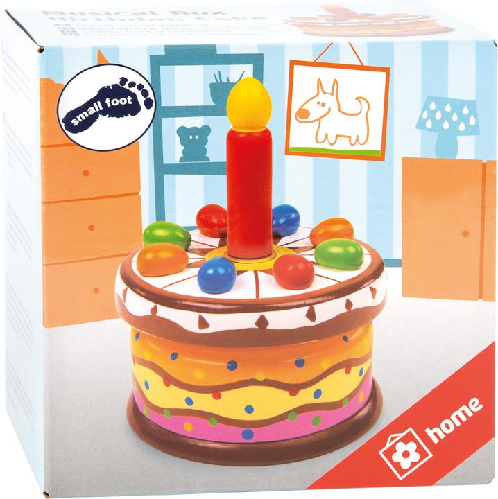 Actual product image small foot birthday cake