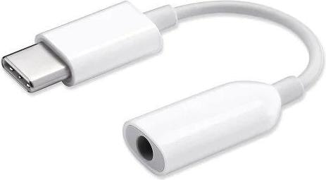 Xiaomi Adattatore originale USB-C/3,5 mm bianco (in blocco) (USB tipo C, Jack da 3.5mm)