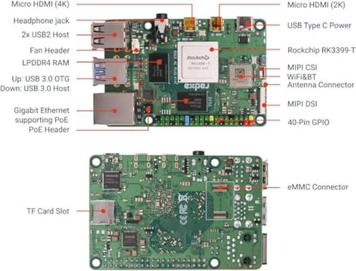 Produktbild Siwa ROCK PI 4 C+ 4GB BOARD