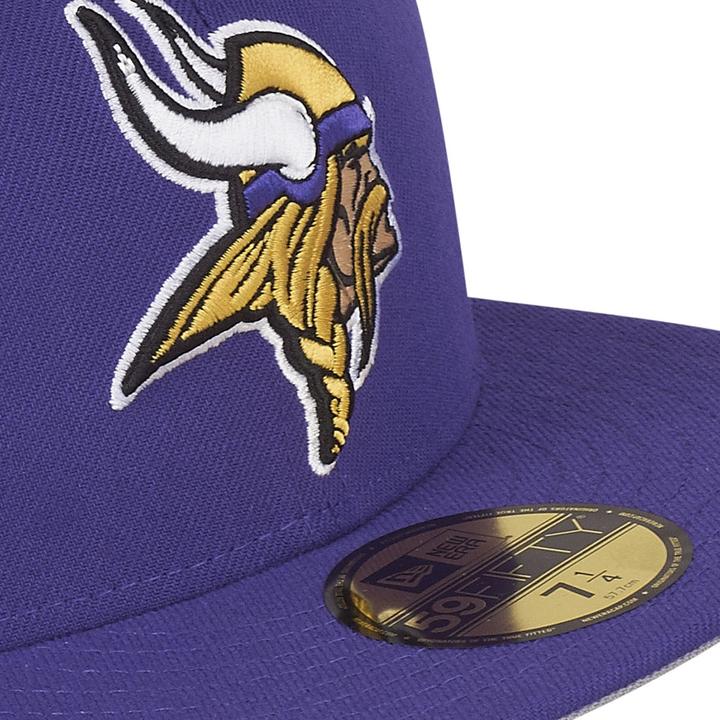 Produktbild New Era 59Fifty Cap - NFL ON FIELD Minnesota Vikings lila (7 5/8)