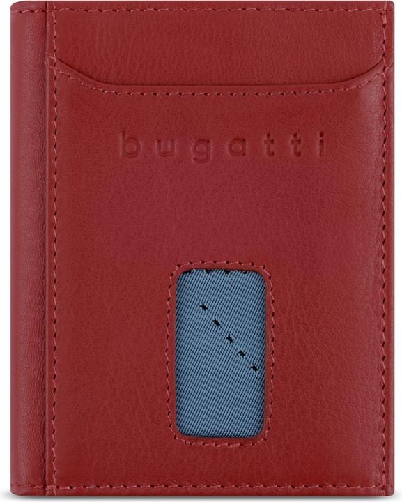 Actual product image Bugatti Secure Slim - RFID credit card holder with Viennese coin pocket