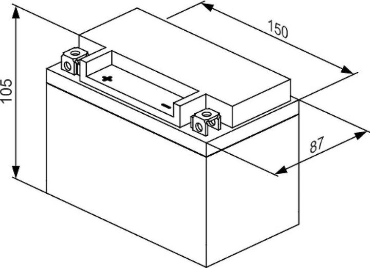 Produktbild Bosch Automotive Ltx9-Bs (12 V, 3 Ah, 180 A)