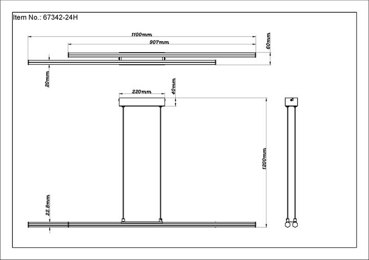 Produktbild Globo Kirina (2530 lm)