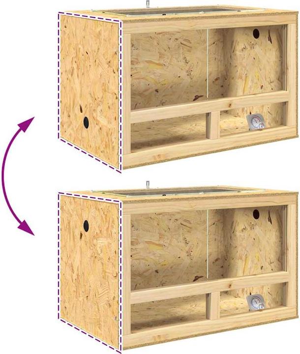 Actual product image vidaXL Terrarium Gehege