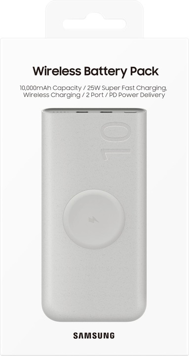 Actual product image Samsung Wireless Battery Pack (10000 mAh, 25 W, 25 Wh)