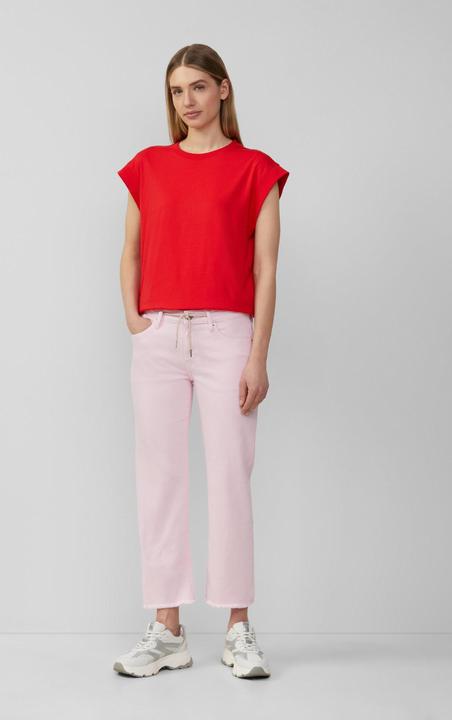 Image du produit S.Oliver Jeans-Hose Cropped-Jeans Karolin / Regular Fit / Mid Rise / Straight Leg / offener Saum (34)