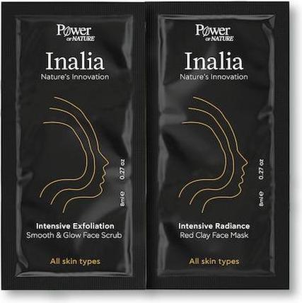 Inalia Promo Intensive Exfoliation Smooth Glow Face Scrub - 8ml Intensive Radiance Red Clay Face Mas (8 ml)
