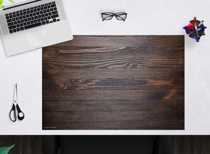 Immagine prodotto CoverYourDesk Sottomano da scrivania LEGNO SCURO (60 x 40 cm)