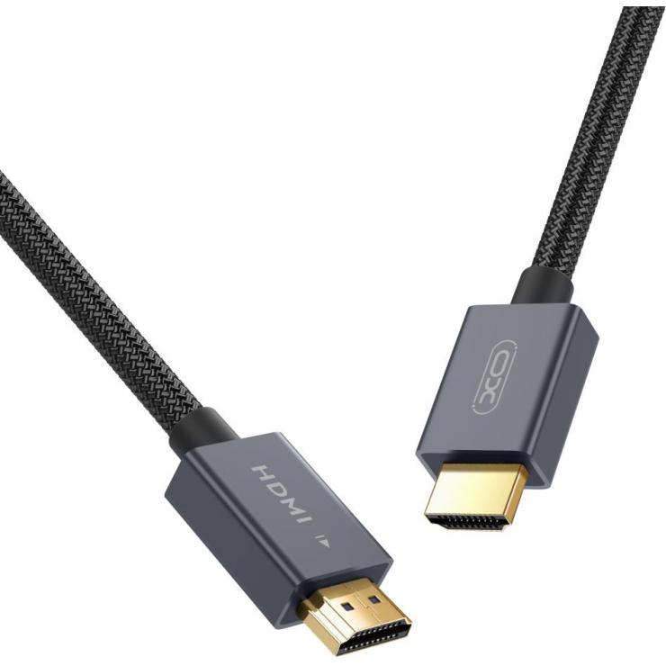 xO HDMI Cable GB001, 8K, 1.5m, Black, Cavo video
