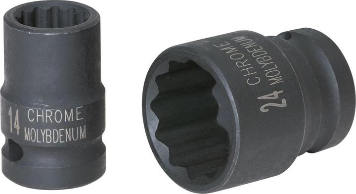 Actual product image KS Tools 1/2" power socket short (26 mm)