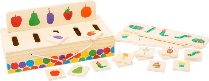 Actual product image small foot Caterpillar Nimmersatt picture sorting box