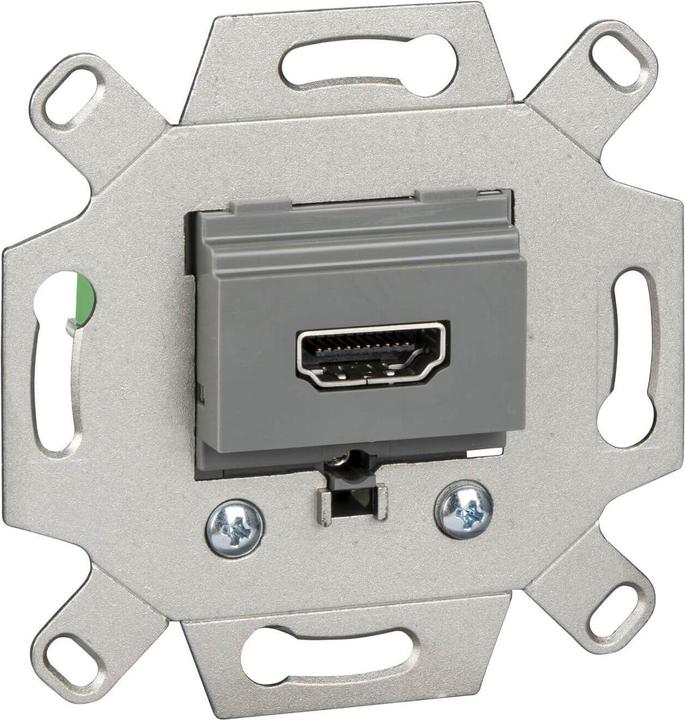 Produktbild Merten MEG4583-0000. Buchsen-Typ: HDMI. Produktfarbe: Grau. Anzahl enthaltener Produkte: 1 Stück(e)