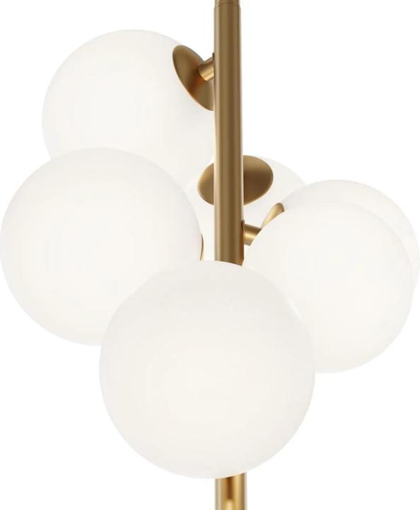 Immagine prodotto Maytoni Lampada a sospensione Dallas, lampada a sospensione 6x G9 bianco opaco, colore oro (G9)