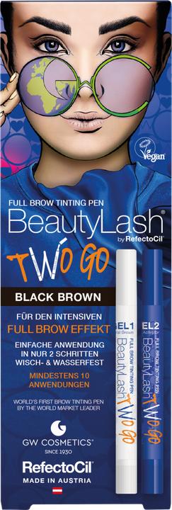 Actual product image Refectocil BeautyLash Two Go (Black Brown)