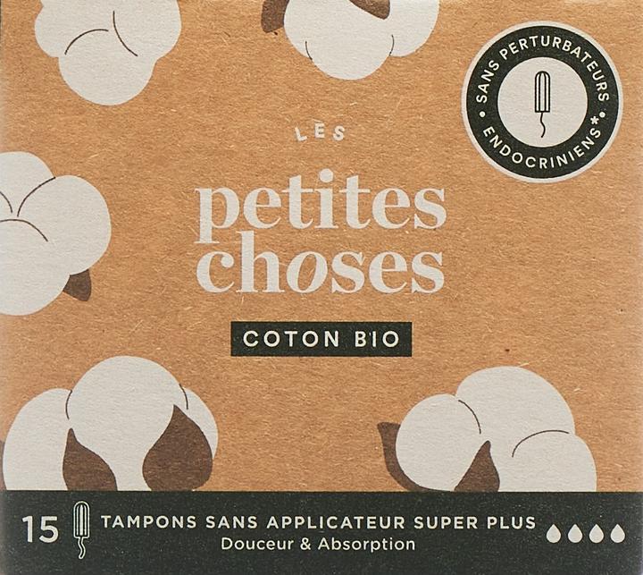 Produktbild Les Petites Choses Tampons super plus Bio (15 x)
