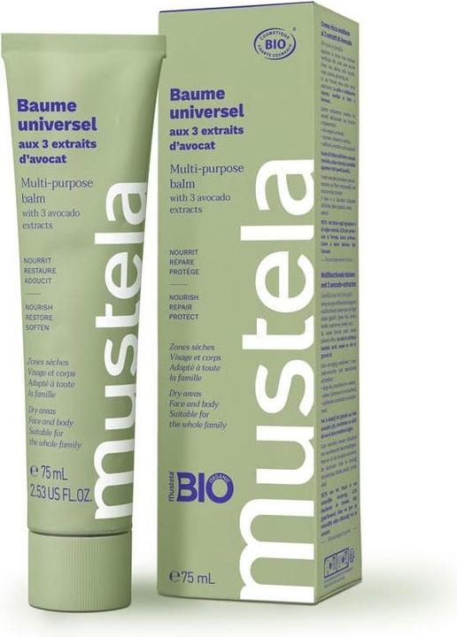 Actual product image Mustela Universal Balsam Organic Bals (Body cream, 75 ml)